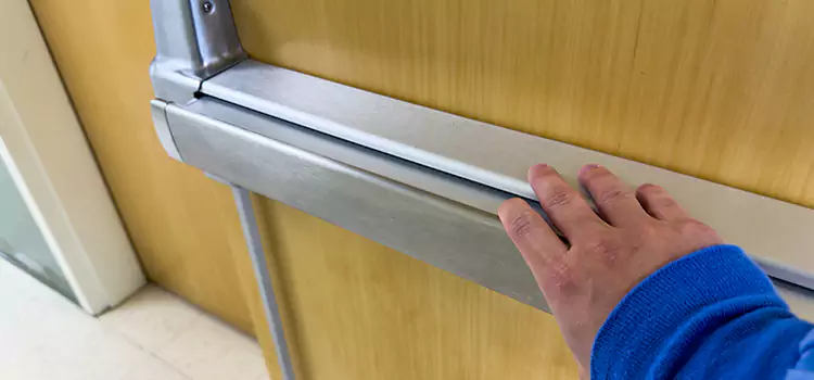 Installing a Push Bar on a Door Ottawa