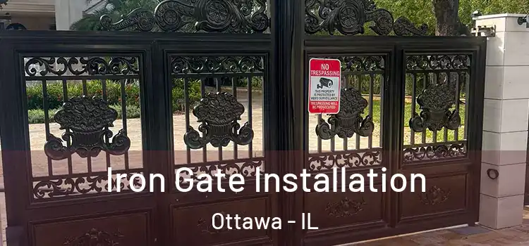  Iron Gate Installation Ottawa - IL